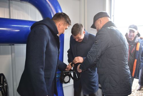 Запустили водопровод