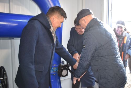 Запустили водопровод