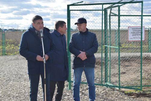 Запустили водопровод
