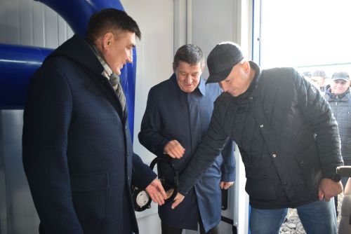 Запустили водопровод