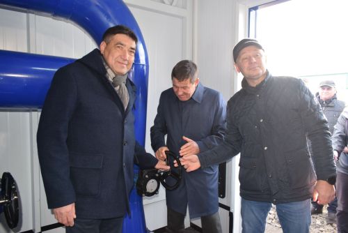Запустили водопровод