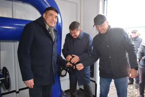 Запустили водопровод