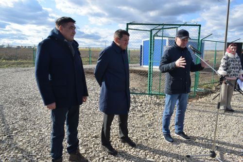 Запустили водопровод