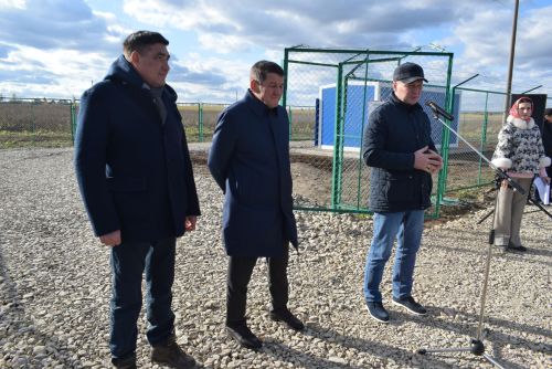 Запустили водопровод