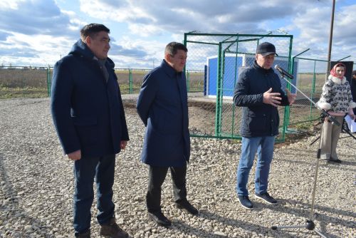 Запустили водопровод