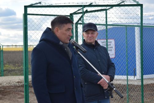 Запустили водопровод