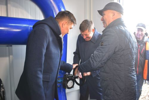 Запустили водопровод