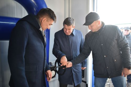 Запустили водопровод
