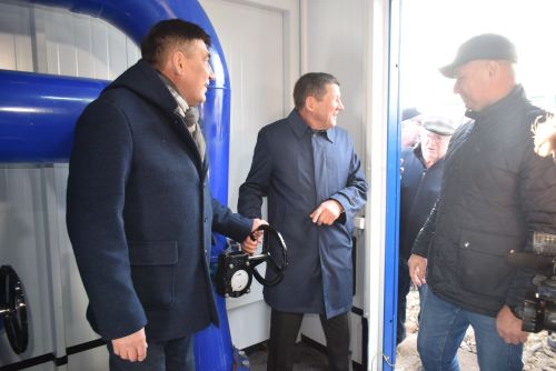 Запустили водопровод