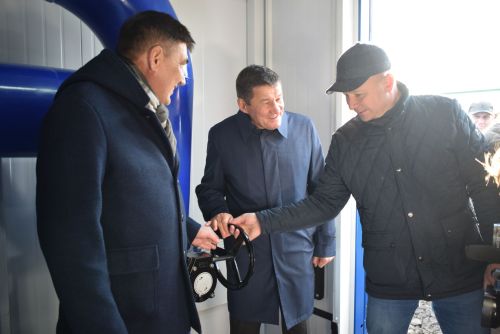Запустили водопровод