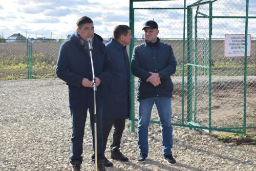 Запустили водопровод