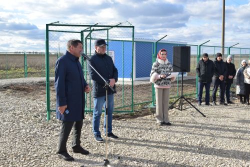 Запустили водопровод