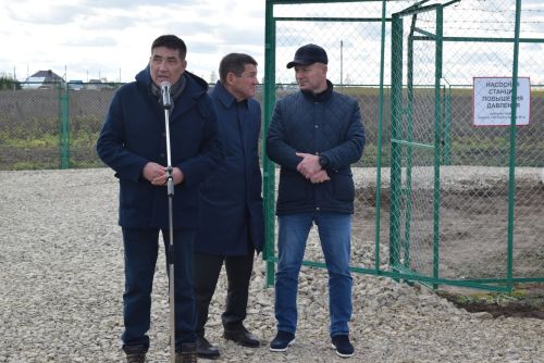 Запустили водопровод