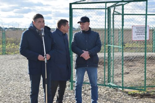 Запустили водопровод