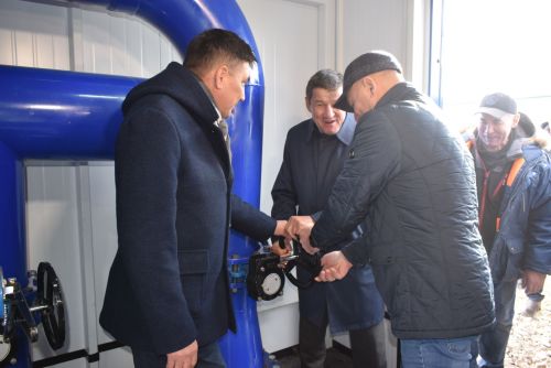 Запустили водопровод