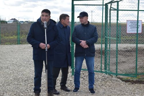 Запустили водопровод