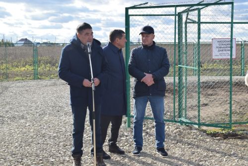 Запустили водопровод