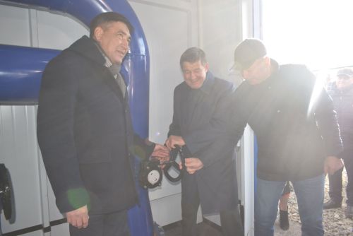Запустили водопровод