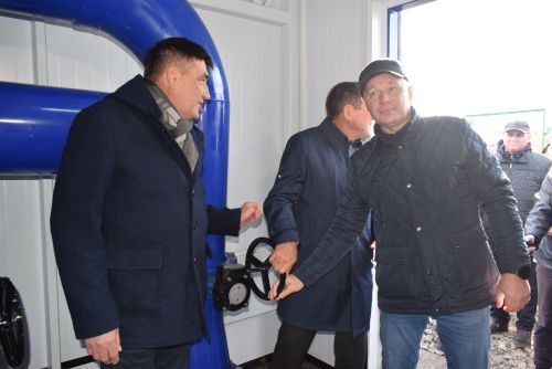 Запустили водопровод