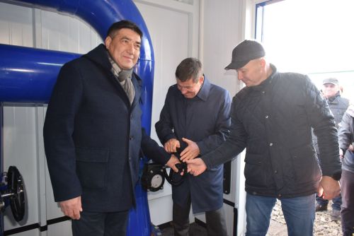Запустили водопровод
