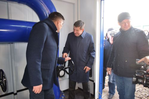 Запустили водопровод