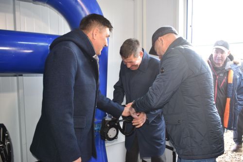 Запустили водопровод