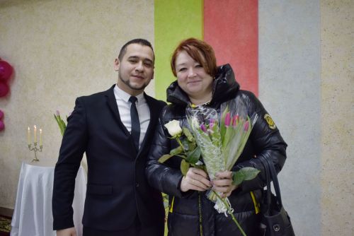 Поздравили с 8 марта
