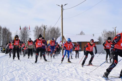 Прошло первенство и чемпионат района по лыжным гонкам, посвящённый памяти Героя Советского Союза Нурми Шарипова