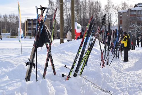 Прошло первенство и чемпионат района по лыжным гонкам, посвящённый памяти Героя Советского Союза Нурми Шарипова