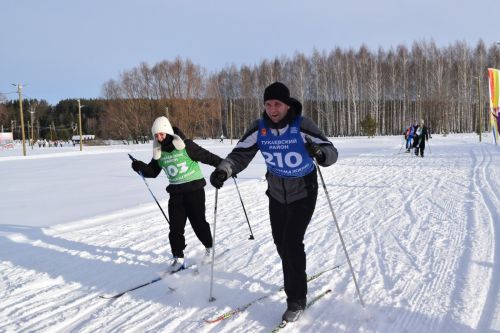 Прошло первенство и чемпионат района по лыжным гонкам, посвящённый памяти Героя Советского Союза Нурми Шарипова