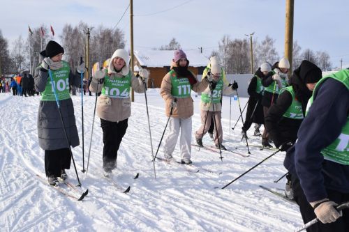 Прошло первенство и чемпионат района по лыжным гонкам, посвящённый памяти Героя Советского Союза Нурми Шарипова