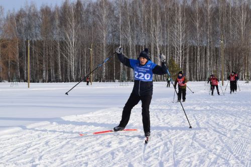 Прошло первенство и чемпионат района по лыжным гонкам, посвящённый памяти Героя Советского Союза Нурми Шарипова