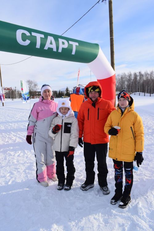 Прошло первенство и чемпионат района по лыжным гонкам, посвящённый памяти Героя Советского Союза Нурми Шарипова