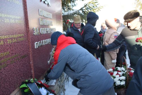 Митинг памяти в Тукаевском районе: Тукаевцы почтили память павших воинов Афганистана