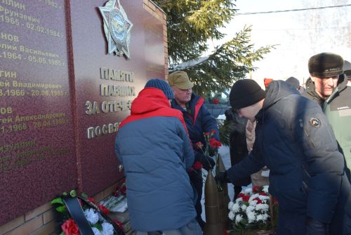 Митинг памяти в Тукаевском районе: Тукаевцы почтили память павших воинов Афганистана