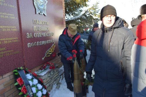 Митинг памяти в Тукаевском районе: Тукаевцы почтили память павших воинов Афганистана