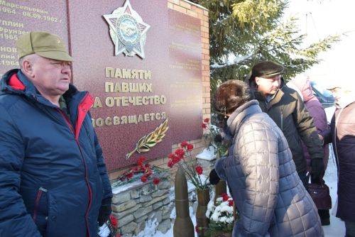 Митинг памяти в Тукаевском районе: Тукаевцы почтили память павших воинов Афганистана