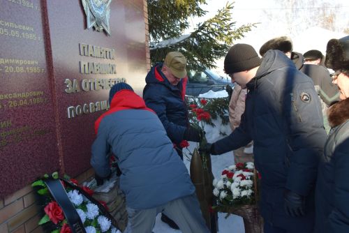 Митинг памяти в Тукаевском районе: Тукаевцы почтили память павших воинов Афганистана