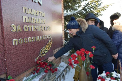 Митинг памяти в Тукаевском районе: Тукаевцы почтили память павших воинов Афганистана