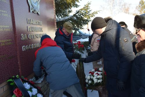 Митинг памяти в Тукаевском районе: Тукаевцы почтили память павших воинов Афганистана