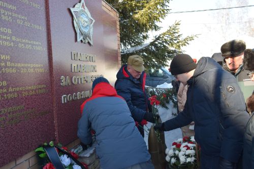 Митинг памяти в Тукаевском районе: Тукаевцы почтили память павших воинов Афганистана