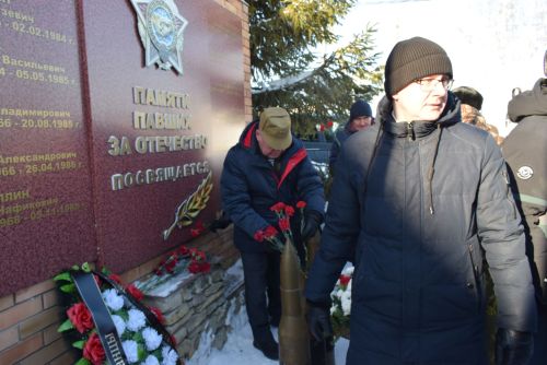 Митинг памяти в Тукаевском районе: Тукаевцы почтили память павших воинов Афганистана