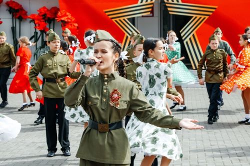 В Тукаевском районе зажгли Вечный огонь