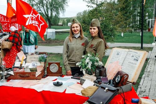 В Тукаевском районе зажгли Вечный огонь