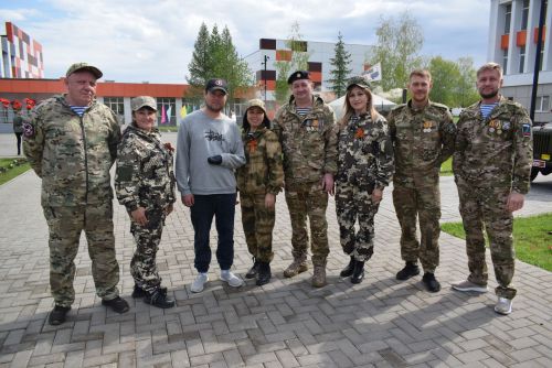 В Тукаевском районе зажгли Вечный огонь