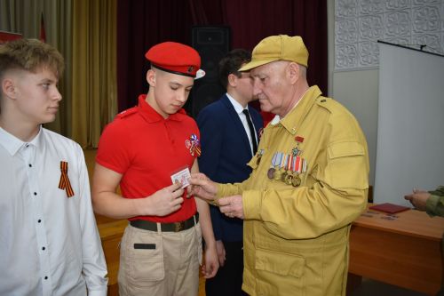 День призывника и посвящение учащихся Тукаевского района в ряды юнармии