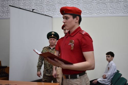 День призывника и посвящение учащихся Тукаевского района в ряды юнармии