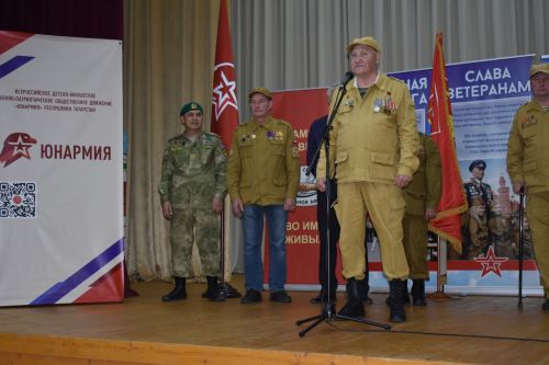 День призывника и посвящение учащихся Тукаевского района в ряды юнармии