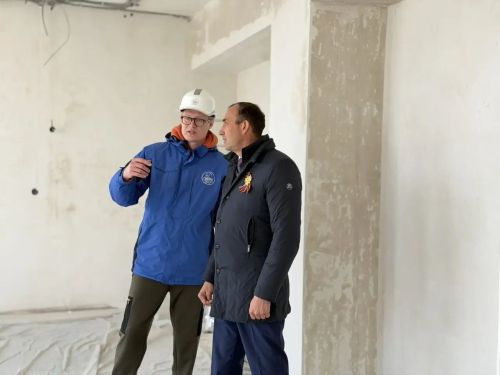 В селе Калмаш капитально ремонтируют школу