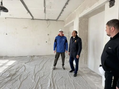 В селе Калмаш капитально ремонтируют школу